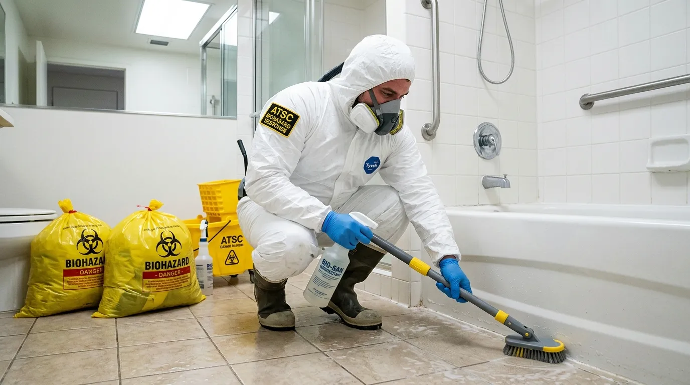 Decontamination equipment deployed for Blood Cleanup in Waco